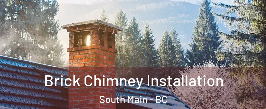 Brick Chimney Installation South Main - BC