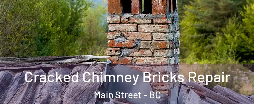  Cracked Chimney Bricks Repair Main Street - BC
