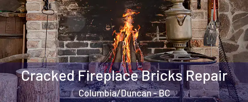  Cracked Fireplace Bricks Repair Columbia/Duncan - BC