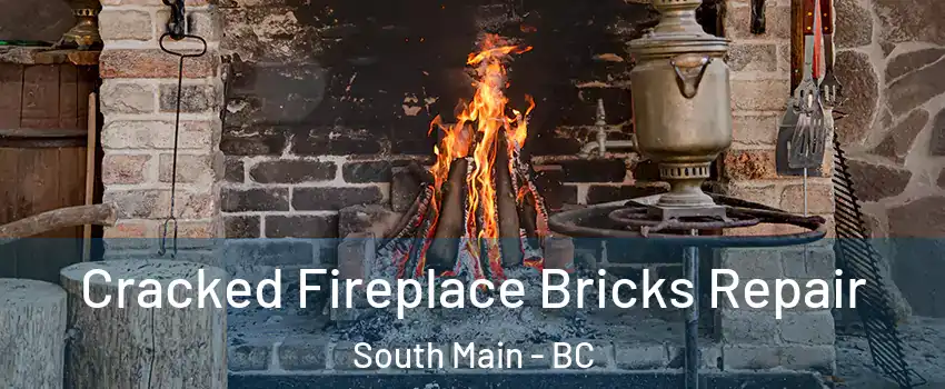  Cracked Fireplace Bricks Repair South Main - BC