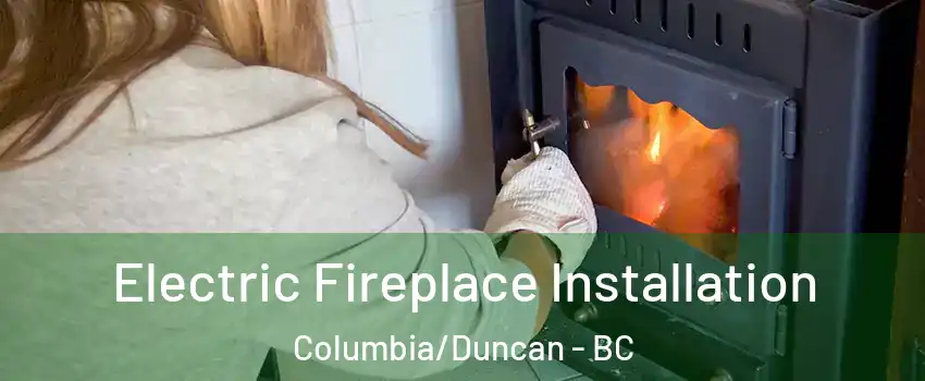  Electric Fireplace Installation Columbia/Duncan - BC