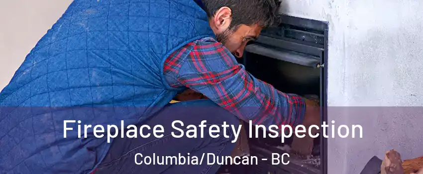 Fireplace Safety Inspection Columbia/Duncan - BC
