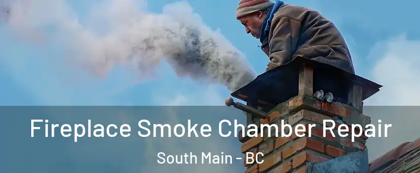  Fireplace Smoke Chamber Repair South Main - BC