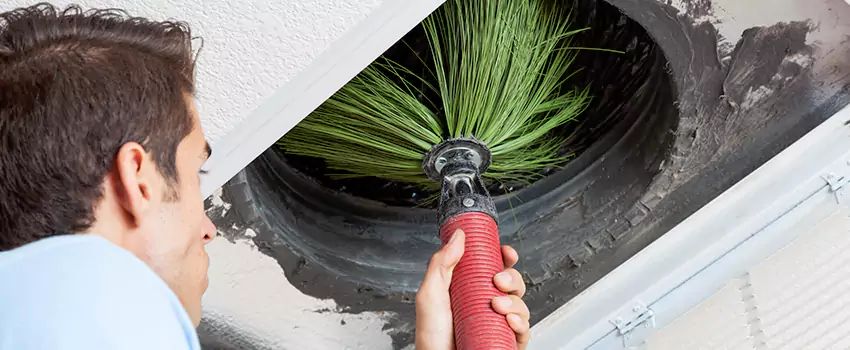 Clogged Air Duct Cleaning Process in Penticton, BC