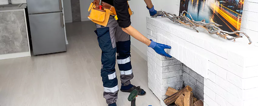 Outdoor Fireplace Restoration in Penticton, British Columbia