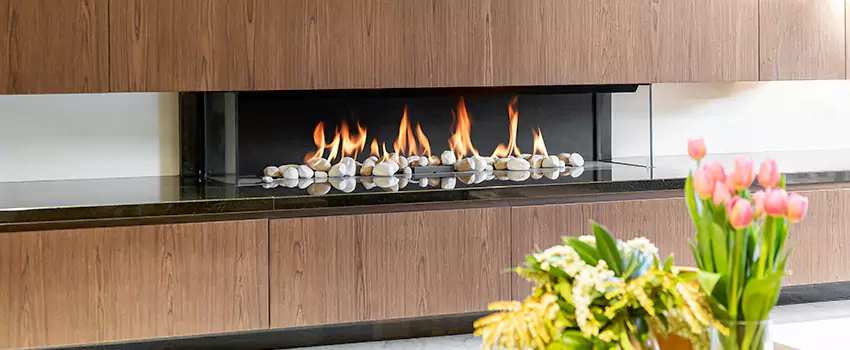 Outdoor Modern Fireplace Renovation Services in Penticton, BC
