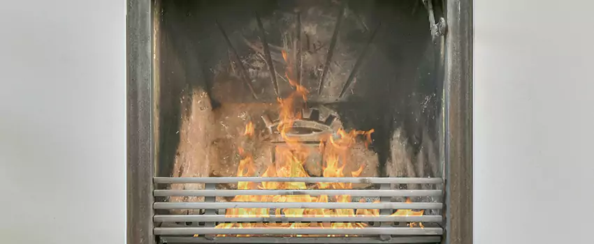 Travis Industries Linear Gas Fireplace Installation in South Main, British Columbia