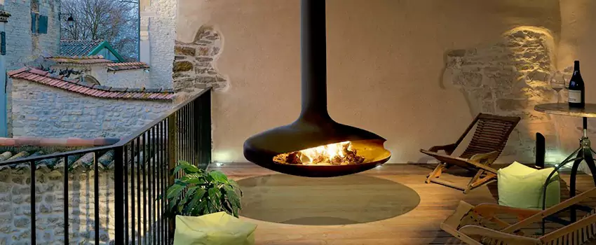 Bioethanol Hanging Fireplace Installation Services in South Main, BC