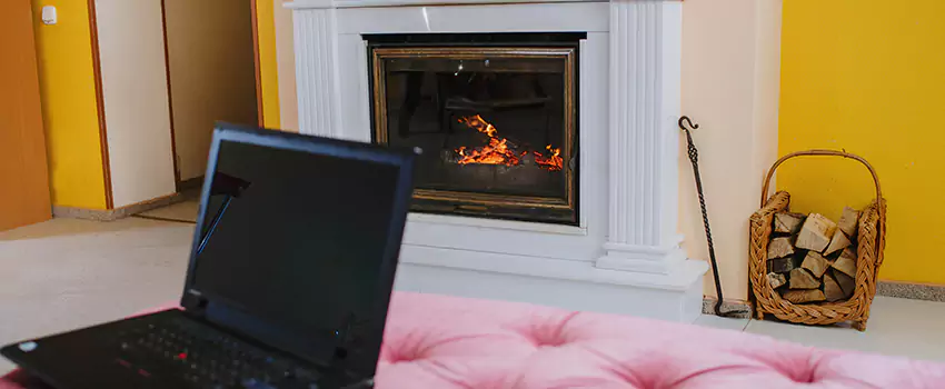 Valor Outdoor Gas Fireplace in Penticton, British Columbia