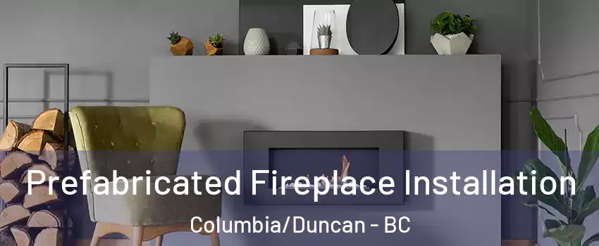  Prefabricated Fireplace Installation Columbia/Duncan - BC